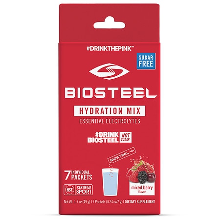 BioSteel Hydration Mix Mixed Berry - 0.24 ea x 7 pack