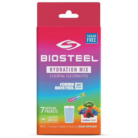 BioSteel Hydration Mix Rainbow Twist - 0.24 ea x 7 pack
