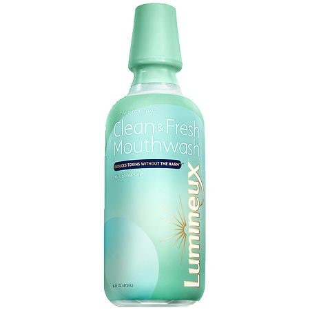 Lumineux Clean & Fresh Mouthwash Mint - 16.0 fl oz