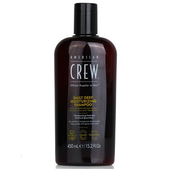 American CrewMen Daily Deep Moisturizing Shampoo (For Normal To Dry Hair) 450ml/15.2oz