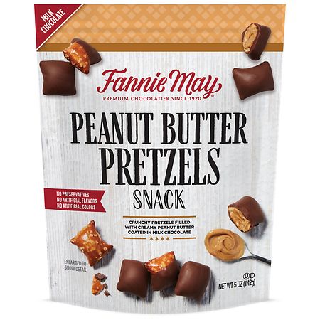 Fannie May Peanut Butter Pretzel Snack - 5.0 oz