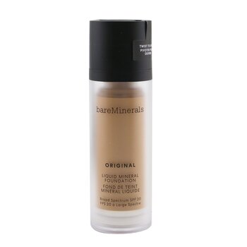 BareMineralsOriginal Liquid Mineral Foundation SPF 20 - # 19 Tan (For Tan Cool Skin With A Rosy Hue) 30ml/1oz