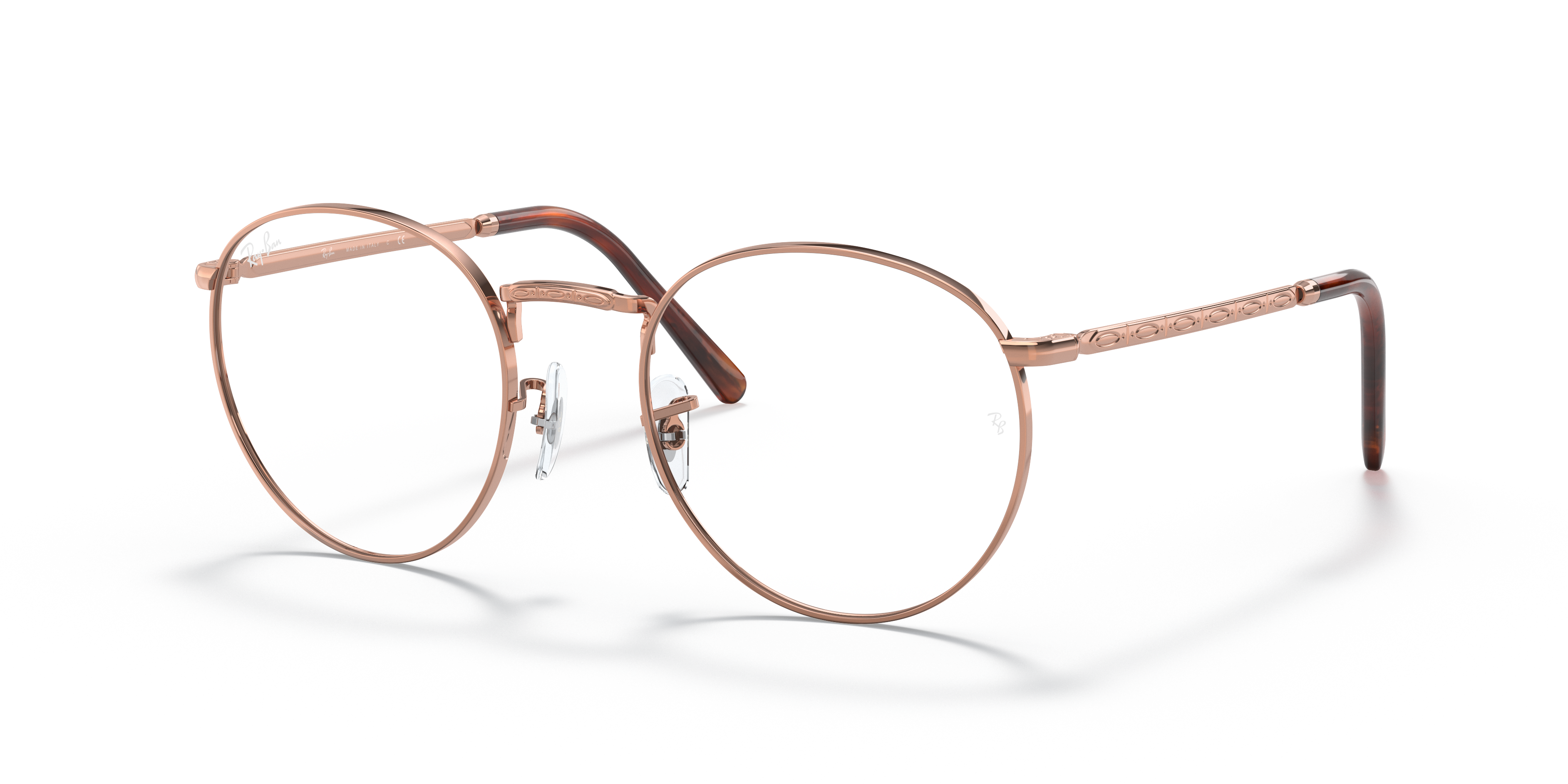 Ray-Ban Unisex Rx3637v Rose Gold Size: Extra Small