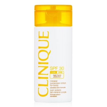 CliniqueMineral Sunscreen Lotion For Body SPF 30 - Sensitive Skin Formula 125ml/4oz