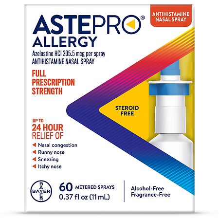 Astepro Allergy Antihistamine Nasal Spray Allergy Medicine - 0.37 fl oz