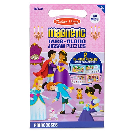 Melissa & Doug Take Along Magnetic Jigsaw Puzzles Princess - 2.0 ea