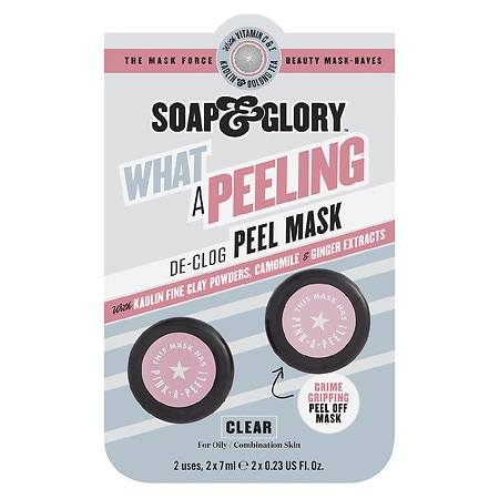 Soap & Glory What a Peeling! De-Clog Peel Mask - 0.23 fl oz