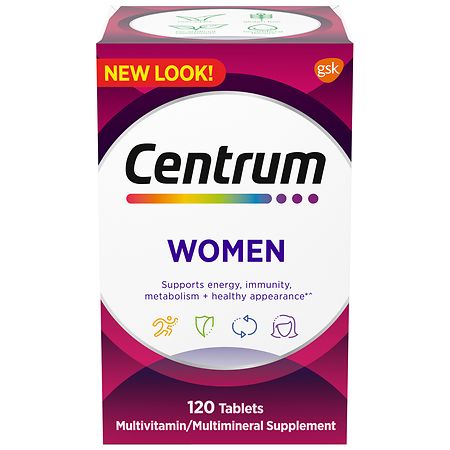 Centrum Women Multivitamin & Multimineral Supplements Tablets - 65.0 ea
