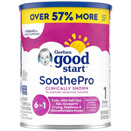 Gerber Good Start Baby Formula Powder Soothepro Stage 1 - 30.6 oz