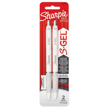 Sharpie S-Gel Fashion White Gel Pens - 2.0 ea