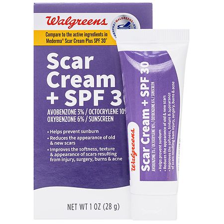 Walgreens Scar Cream + SPF 30 - 1.0 oz