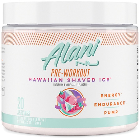 Alani Nu Pre-Workout Hawaiian Shaved Ice - 1.0 ea