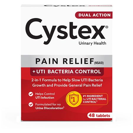Cystex UTI Pain Relief, Maximum Strength - 48.0 ea