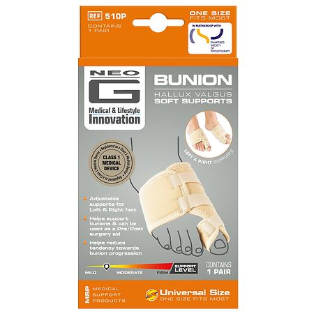 Neo G Bunion Hallux Valgus Soft Support - 1.0 pr