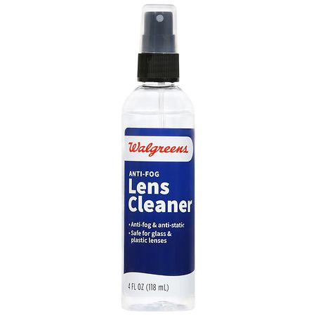Walgreens Anti-Fog Lens Cleaner - 4.0 fl oz
