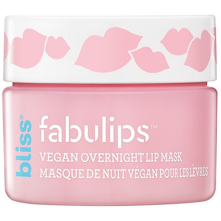Bliss Fabulips Vegan Overnight Lip Mask Fruity Tea - 0.3 oz