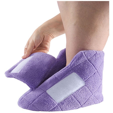 Silvert's Women's Extra Wide Swollen Feet Slippers - XL 1.0 pr