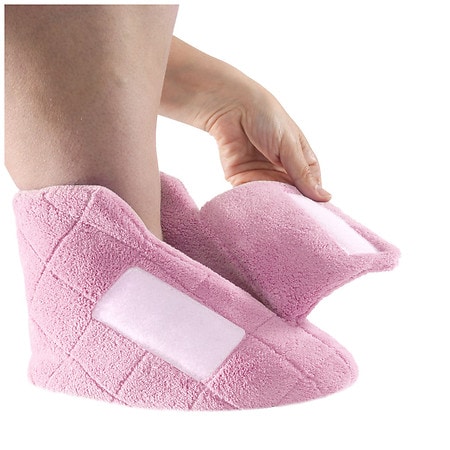 Silvert's Women's Extra Wide Swollen Feet Slippers - S 1.0 pr