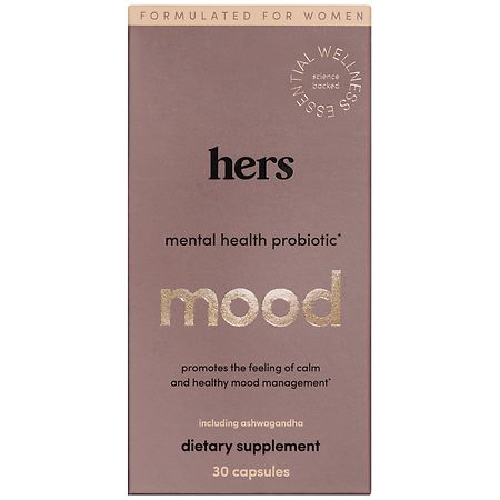 hers Mood Mental Health Probiotic Supplement - 30.0 ea