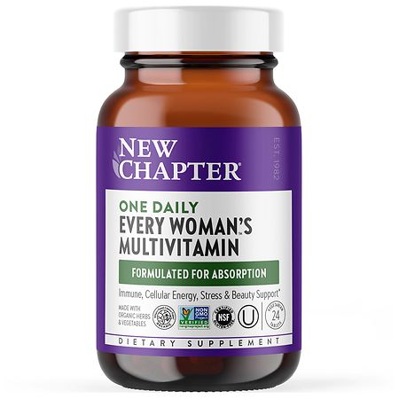 New Chapter Every Woman's One Daily, Women's Multivitamin, Tablets - 24.0 ea