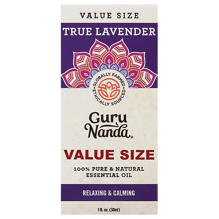 GuruNanda Lavender Essential Oil - 1.0 fl oz
