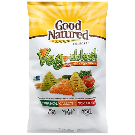 Good Natured Veg-ables! Crispy Potato and Veggie Snacks - 4.5 oz