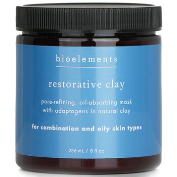 BioelementsRestorative Clay Pore Refining Treatment Mask (Salon Size, For Combination / Oily Skin) 236ml/8oz