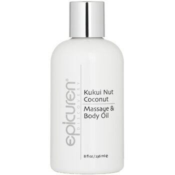 EpicurenKukui Nut Coconut Massage & Body Oil 236ml/8oz