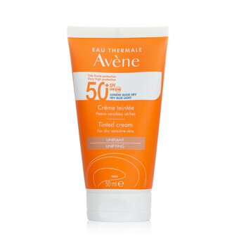 AveneVery High Protection Tinted Cream SPF50+ - For Dry Sensitive Skin 50ml/1.7oz