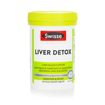 SwisseUltiboost Liver Detox 120tablets