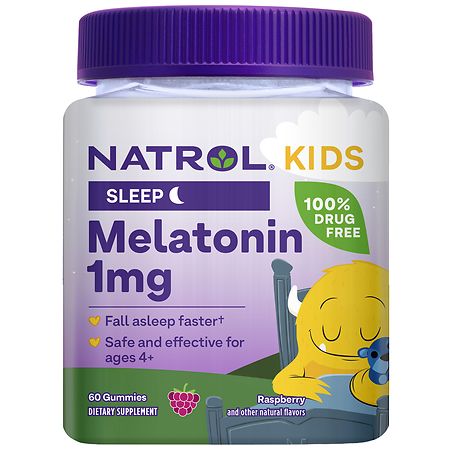 Natrol Kids Melatonin Sleep Support Gummies Berry - 60.0 ea