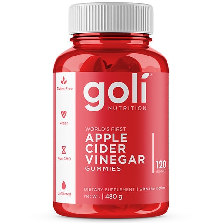 Goli Apple Cider Vinegar Gummies - 120.0 ea