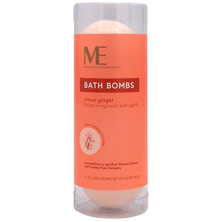 Modern Expressions Bath Bombs Citrus Ginger - 5.2 oz