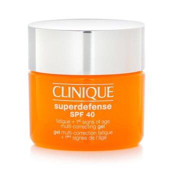 CliniqueSuperdefense SPF 40 Fatigue + 1st Signs Of Age Multi-Correcting Gel 50ml/1.7oz