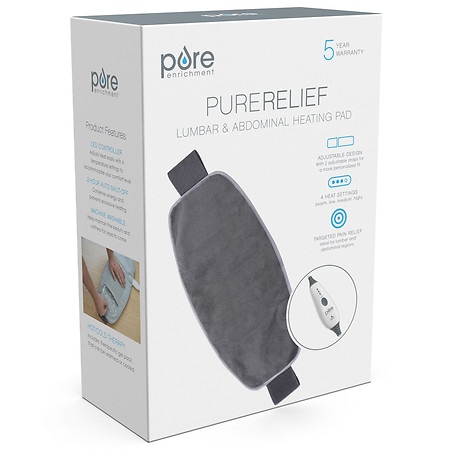 Pure Enrichment PureRelief Lumbar and Abdominal Heating Pad - 1.0 ea