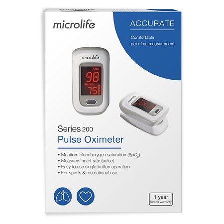 Microlife Fingertip Pulse Oximeter 200 Series - 1.0 ea
