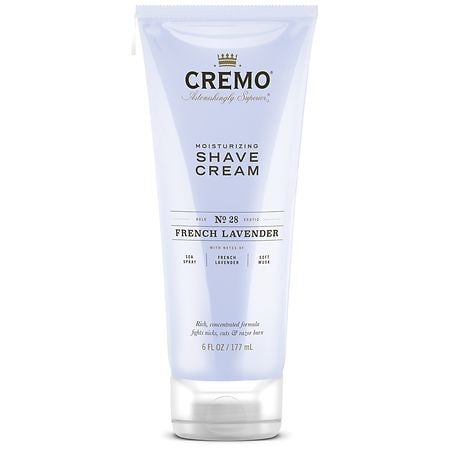 Cremo Shave Cream French Lavender - 6.0 fl oz