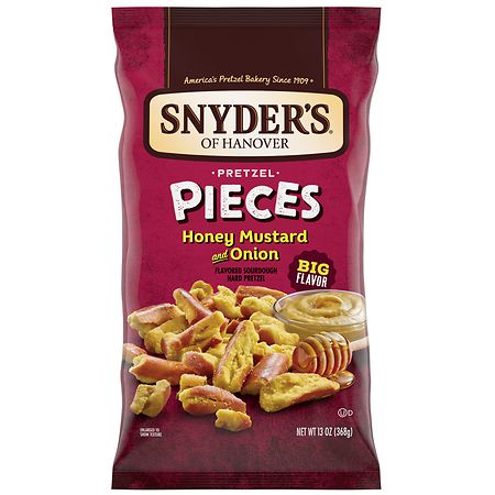 Snyder's Pretzel Pieces Honey Mustard and Onion - 13.0 oz