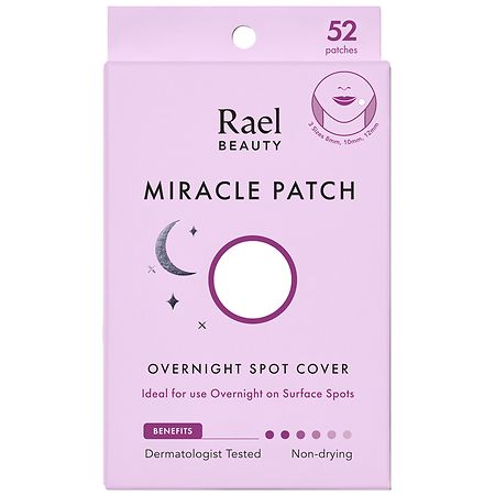 Rael Miracle Patch Overnight Spot Cover - 52.0 ea