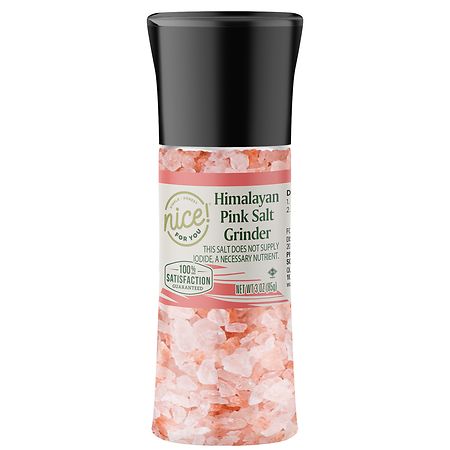 Nice! Himalayan Pink Salt Grinder - 3.0 oz