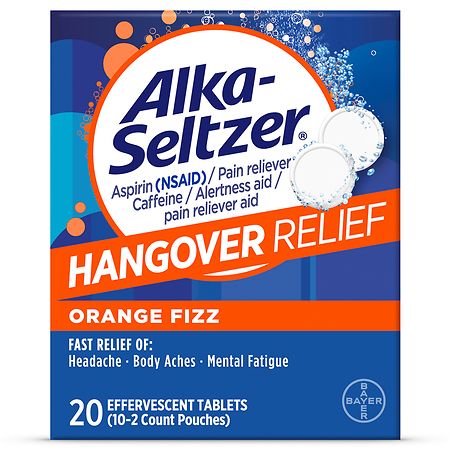 Alka-Seltzer Effervescent Tablets Formulated for Fast Relief of Headaches - 20.0 ea