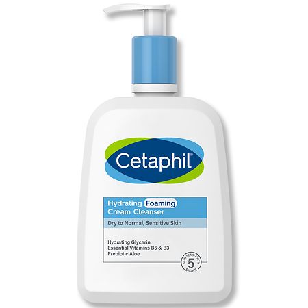 Cetaphil Hydrating Foaming Cream Cleanser - 16.0 fl oz