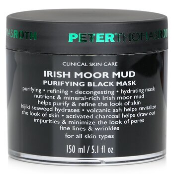Peter Thomas RothIrish Moor Mud Purifying Black Mask 150ml/5oz