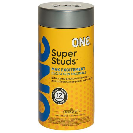 ONE Super Studs Condoms - 12.0 ea