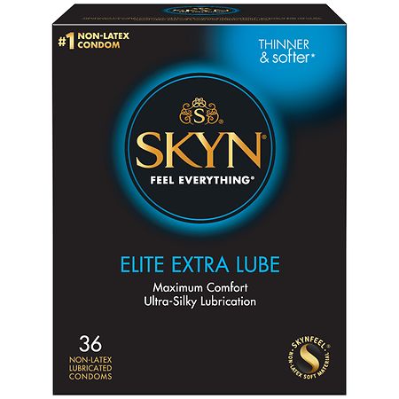 SKYN Elite Extra Lube Non-Latex Condoms - 12.0 ea