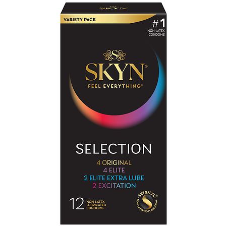 SKYN Selection Non-Latex Lubricated Condoms - 24.0 ea