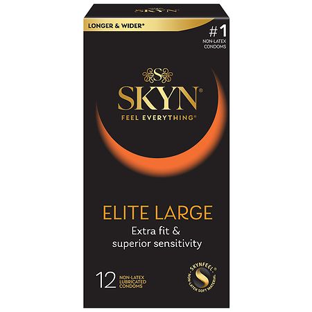 SKYN Elite Large Non-Latex Condoms - 12.0 ea
