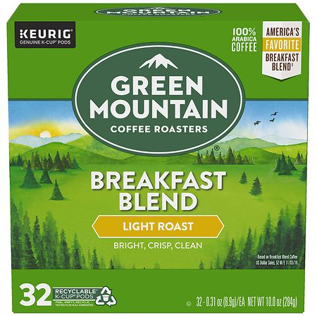 Green Mountain Breakfast Blend Light Roast Coffee Breakfast Blend, 32 oz - 32.0 ea