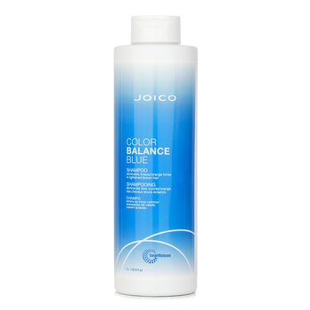 JoicoColor Balance Blue Shampoo (Eliminates Brassy/Orange Tones on Lightened Brown Hair) 1000ml/33.8oz