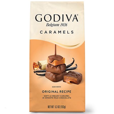 Godiva Original Recipe Caramel Bag - 5.3 oz